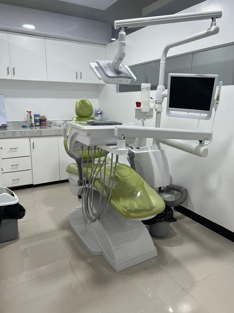 Dentist with patient providing care